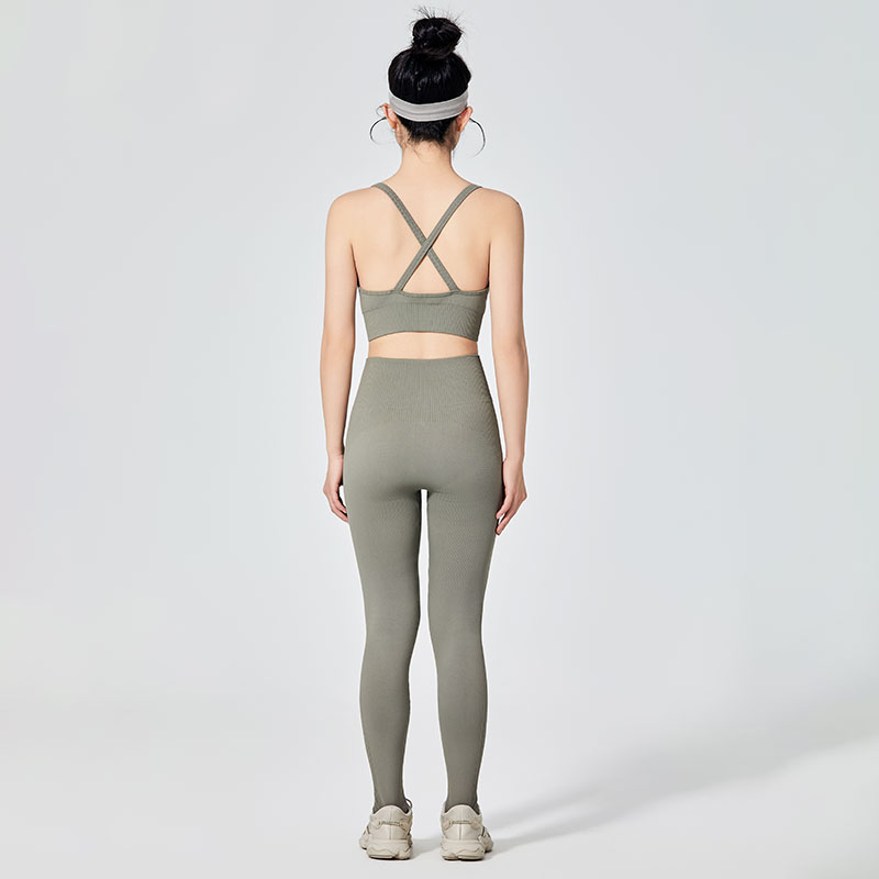 Kadın Renkli Basit Tip Spor Tayt 